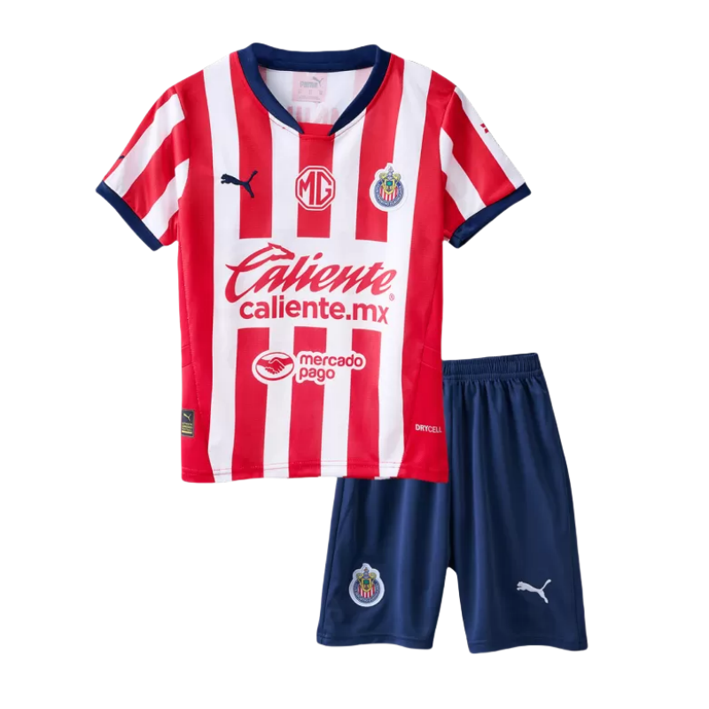 Kid's Chivas Home Kit 2024/25