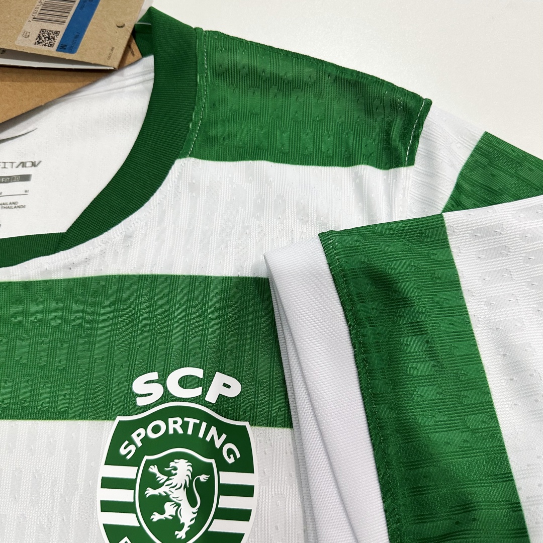 Player Version Sporting CP Home Jersey 2025/26