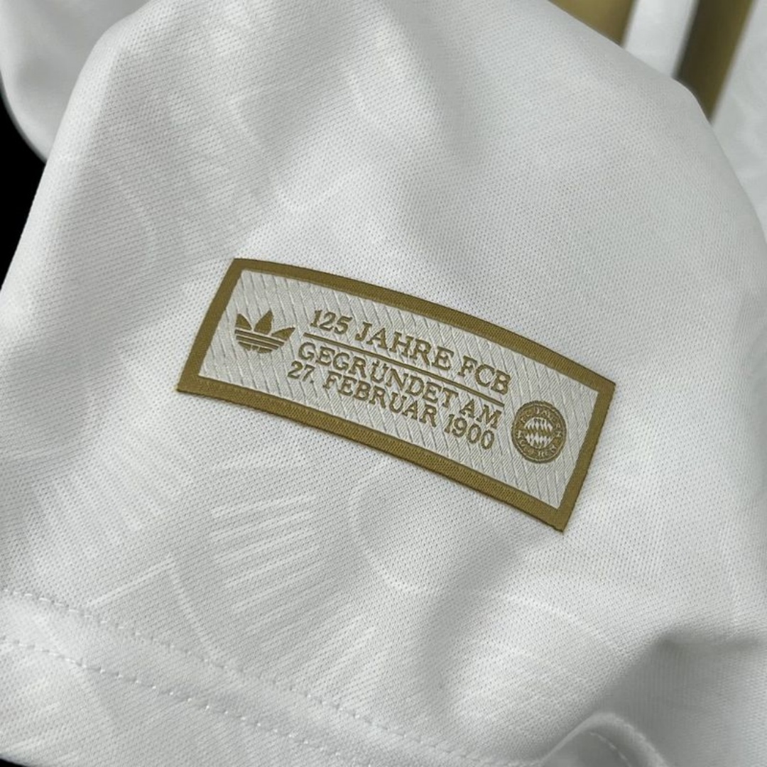 Bayern Munich 125th Anniversary White Jersey 2024/25
