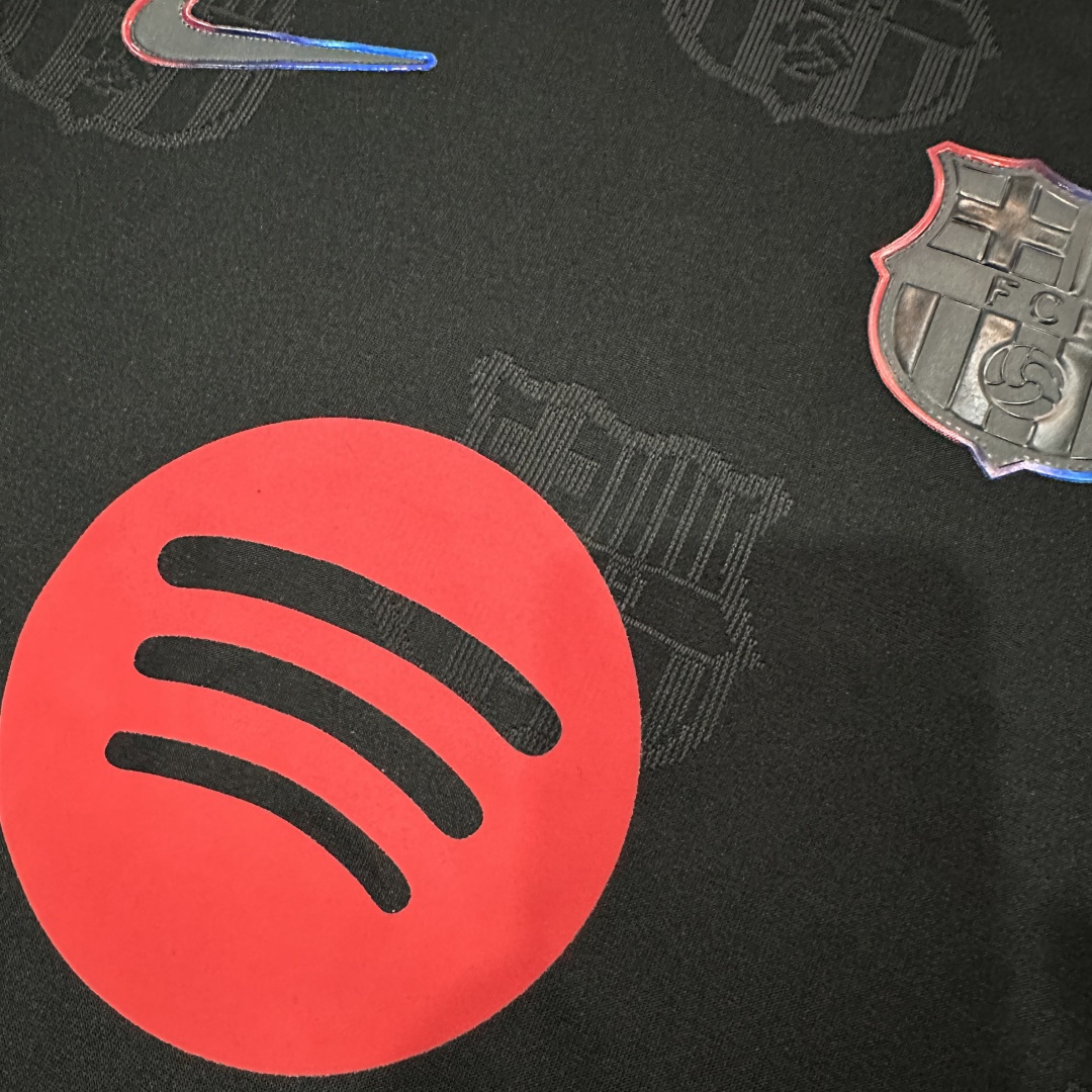 Player Version Barcelona Black Special Jersey 2024/25