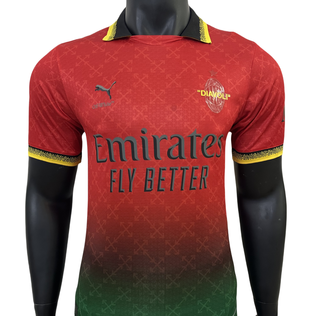 Player Version AC Milan Fourth Red Jersey 2024/25