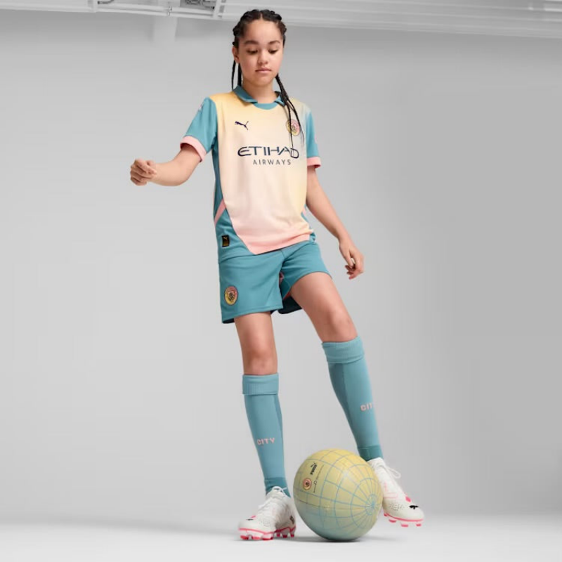 Kid's Manchester City‘Definitely City’Fourth Kit 2024/25