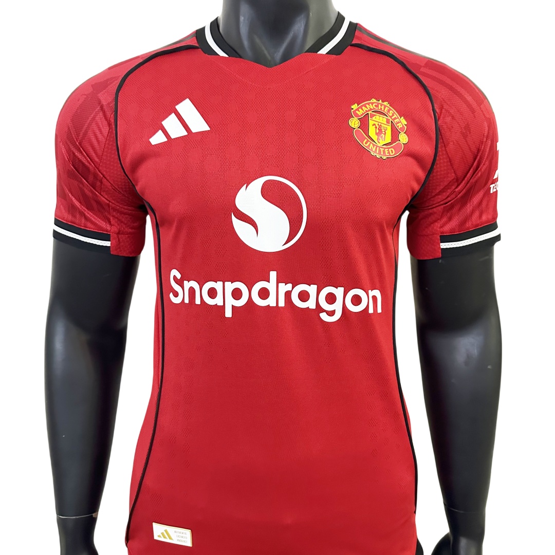 Player Version Manchester United Home Match Jersey 2025/26