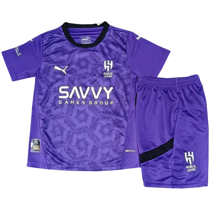 Kid's Al Hilal SFC Third Kit 2024/25