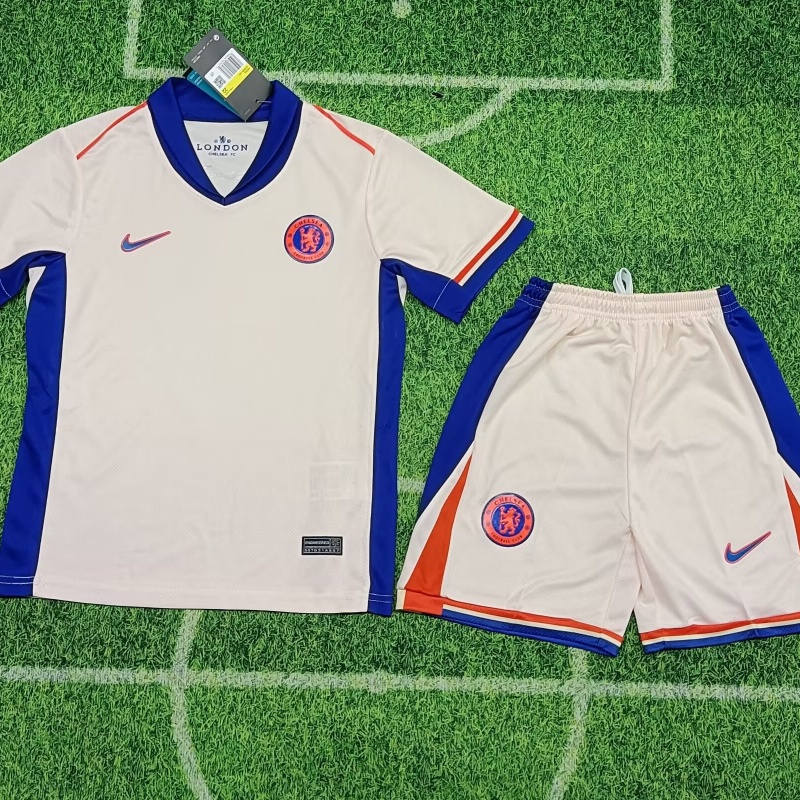 Kid's Chelsea Away Jersey+Shorts 2024/25
