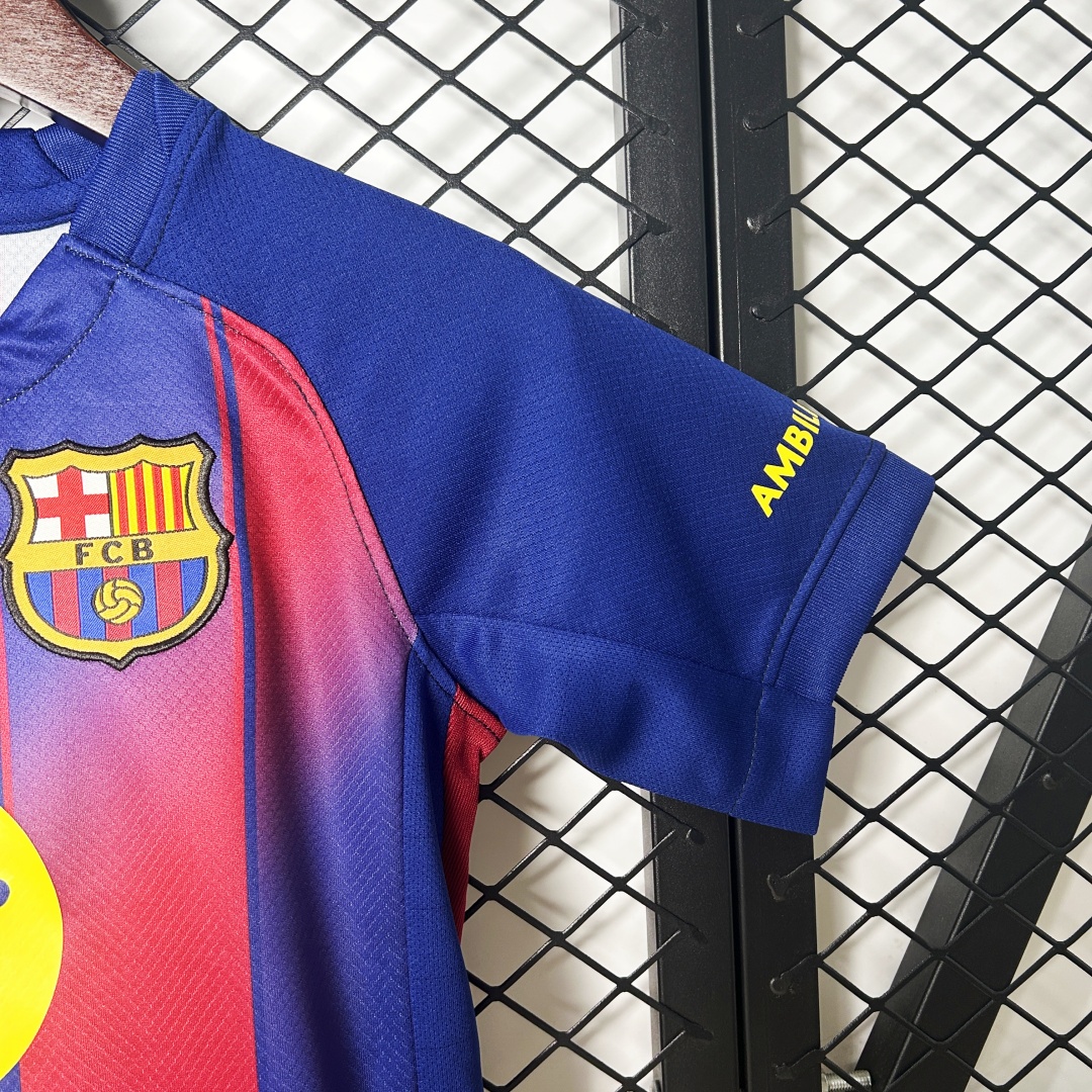 Kid's Barcelona Home Kit 2025/26