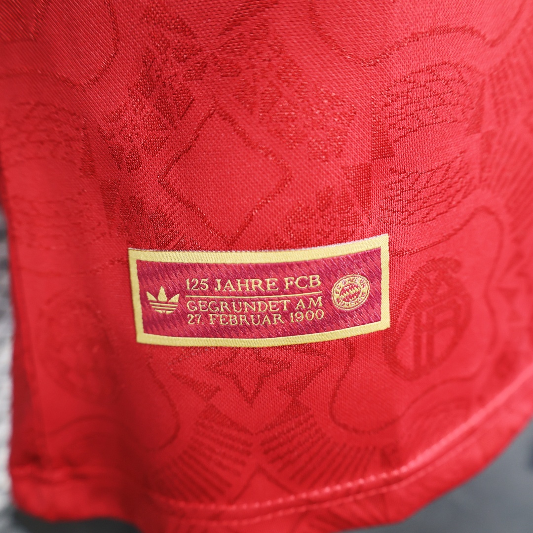 Player Version Bayern Munich 125th Anniversary Long Sleeve Third Jersey 2024/25