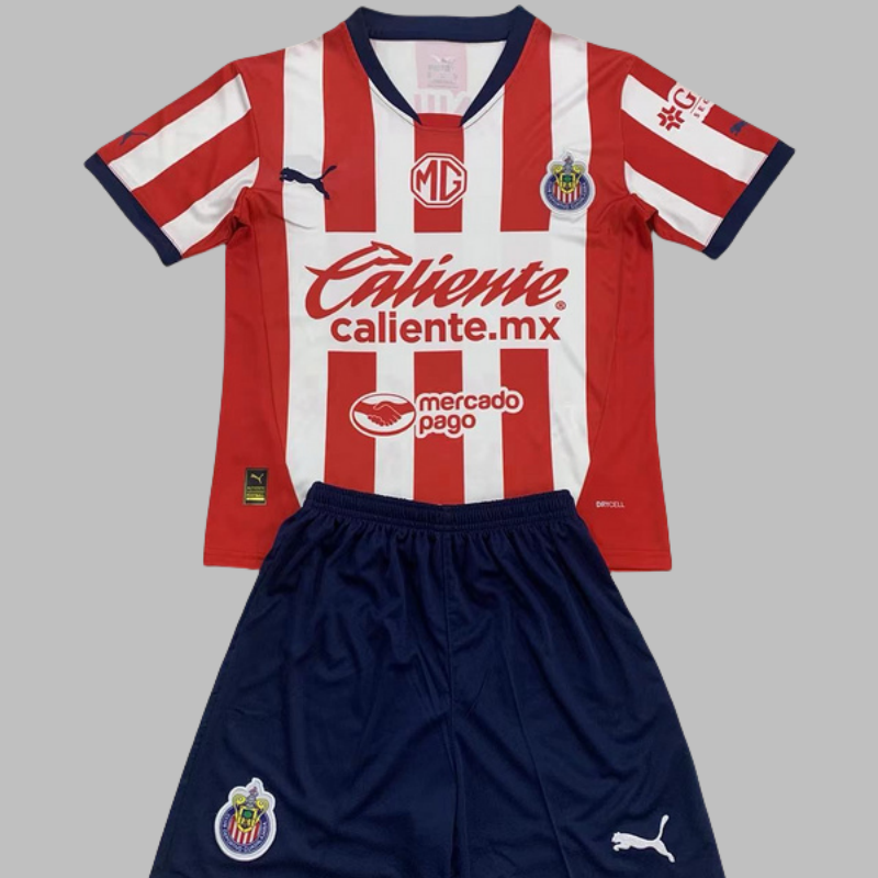Kid's Chivas Home Kit 2024/25
