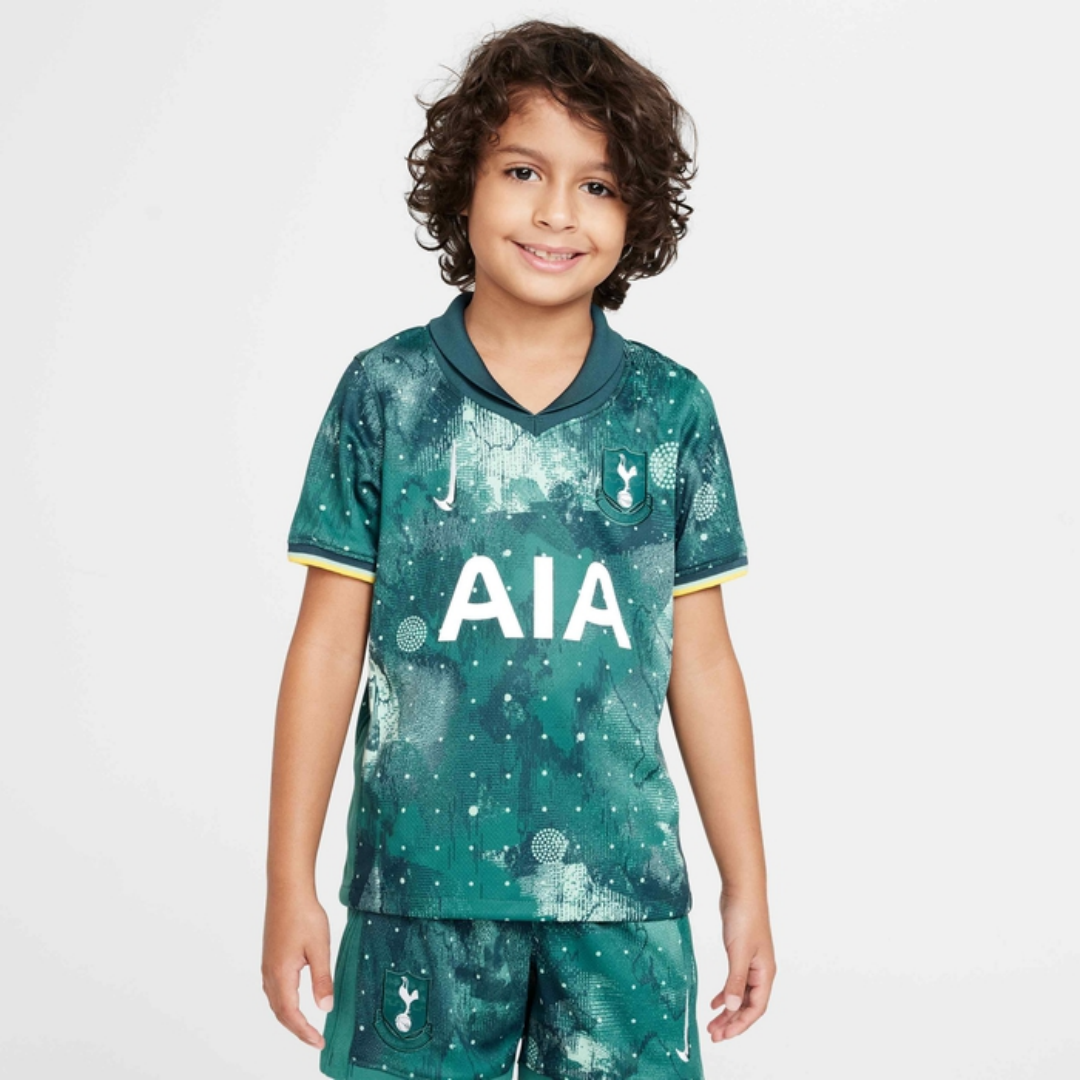 Kid's Tottenham Hotspur Third Jersey+Shorts 2024/25