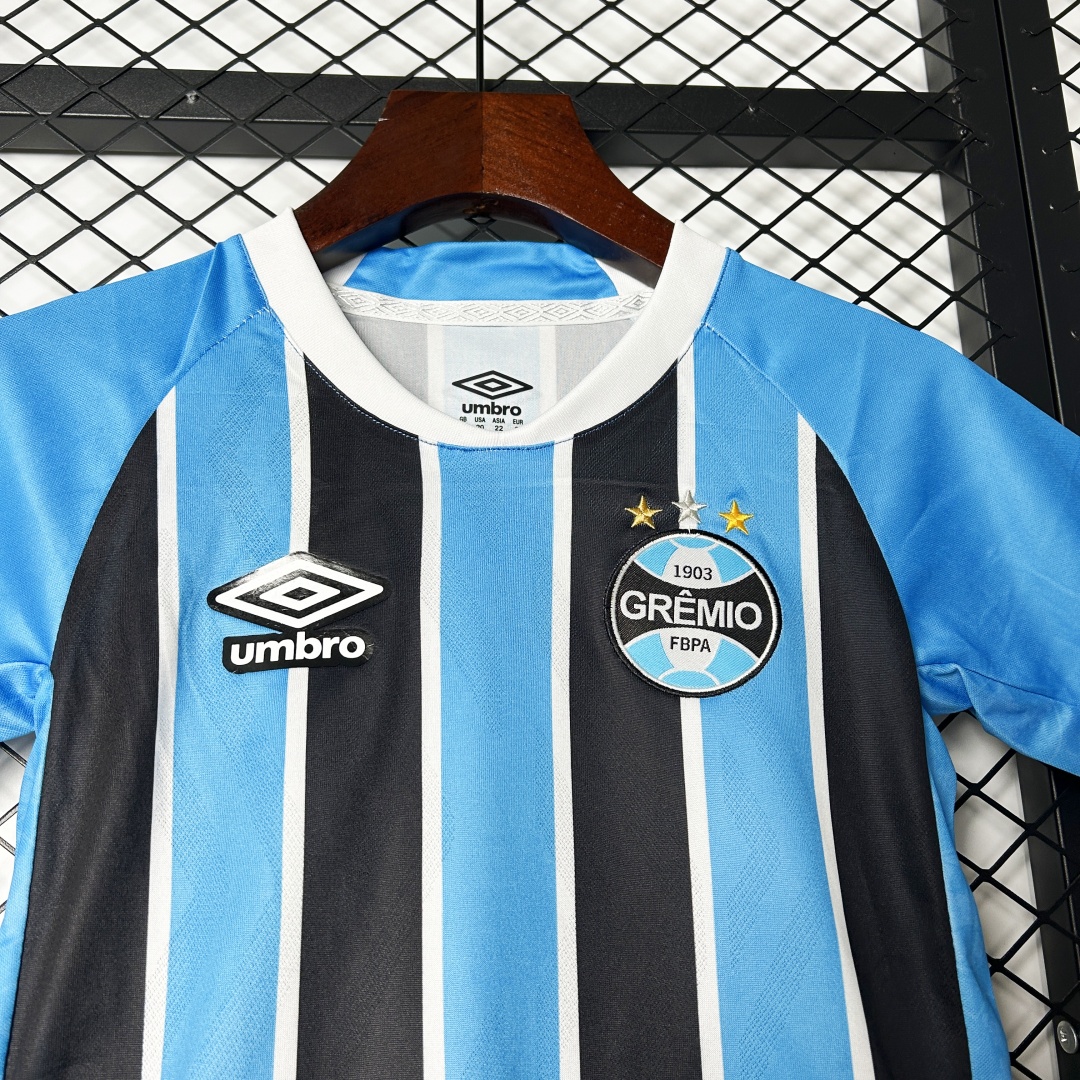 Kid's Grêmio FBPA Home Kit 2025