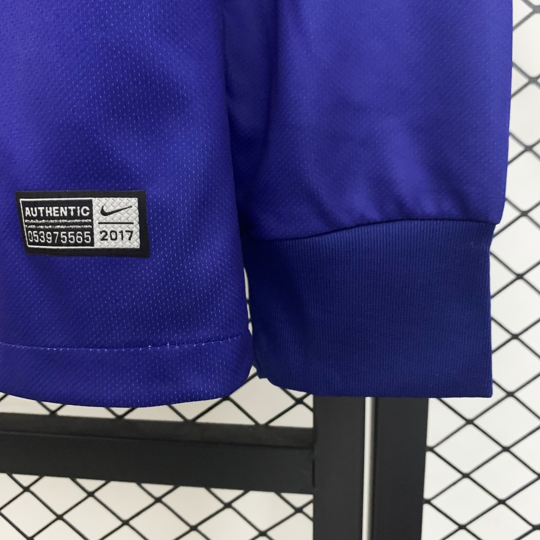 Retro Barcelona Home Long Sleeve Jersey 2017/18