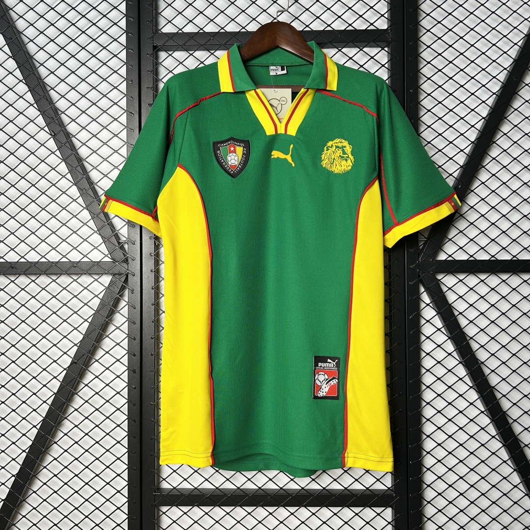 Retro Cameroon Home Jersey 1998