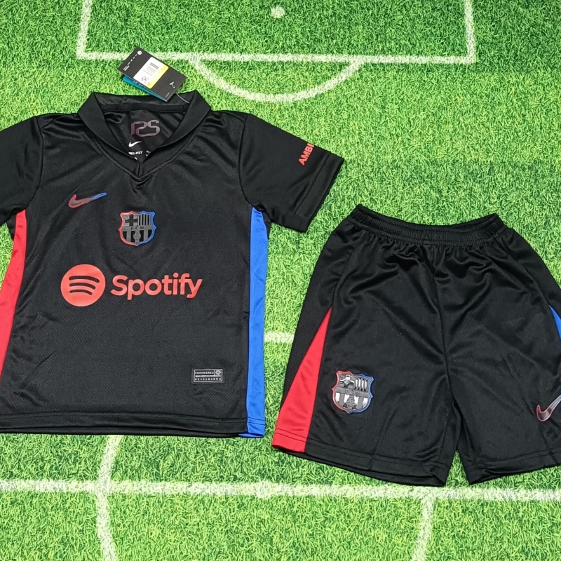 Kid's Barcelona Away Kit 2024/25