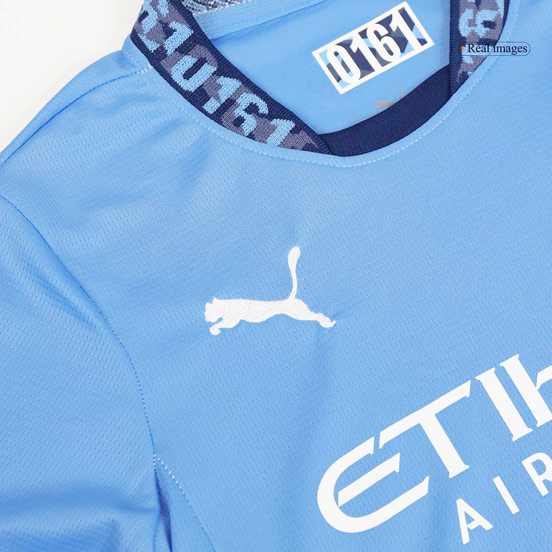 Kid's Manchester City Home Jersey+Shorts 2024/25