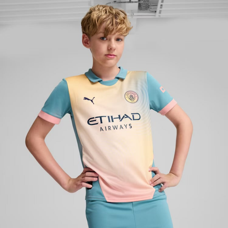 Kid's Manchester City‘Definitely City’Fourth Kit 2024/25