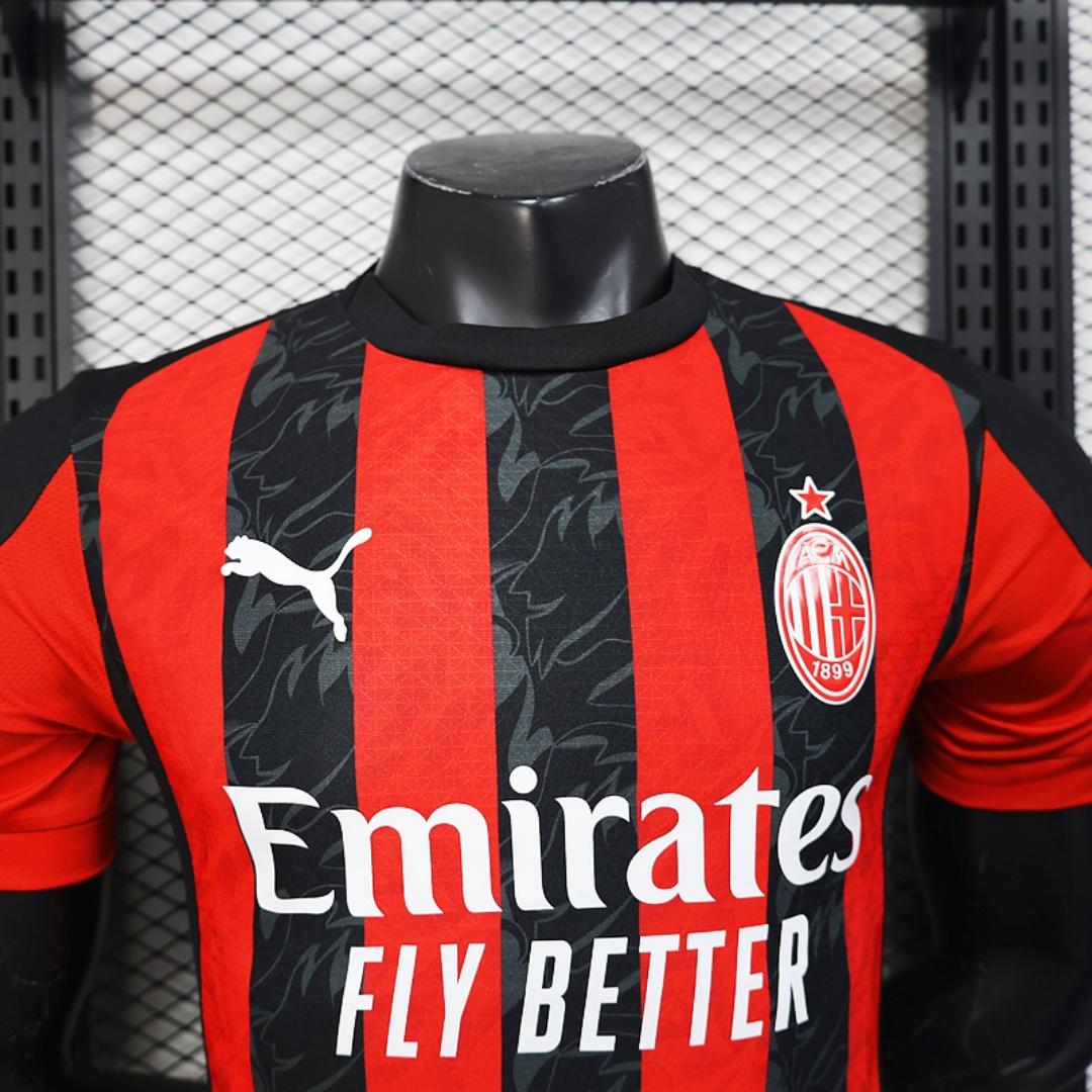 Player Version AC Milan Home Match Jersey 2025/26