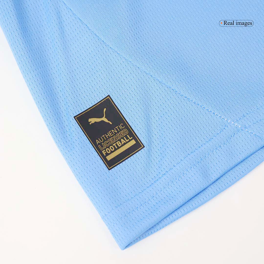 Kid's Manchester City Home Jersey+Shorts 2024/25