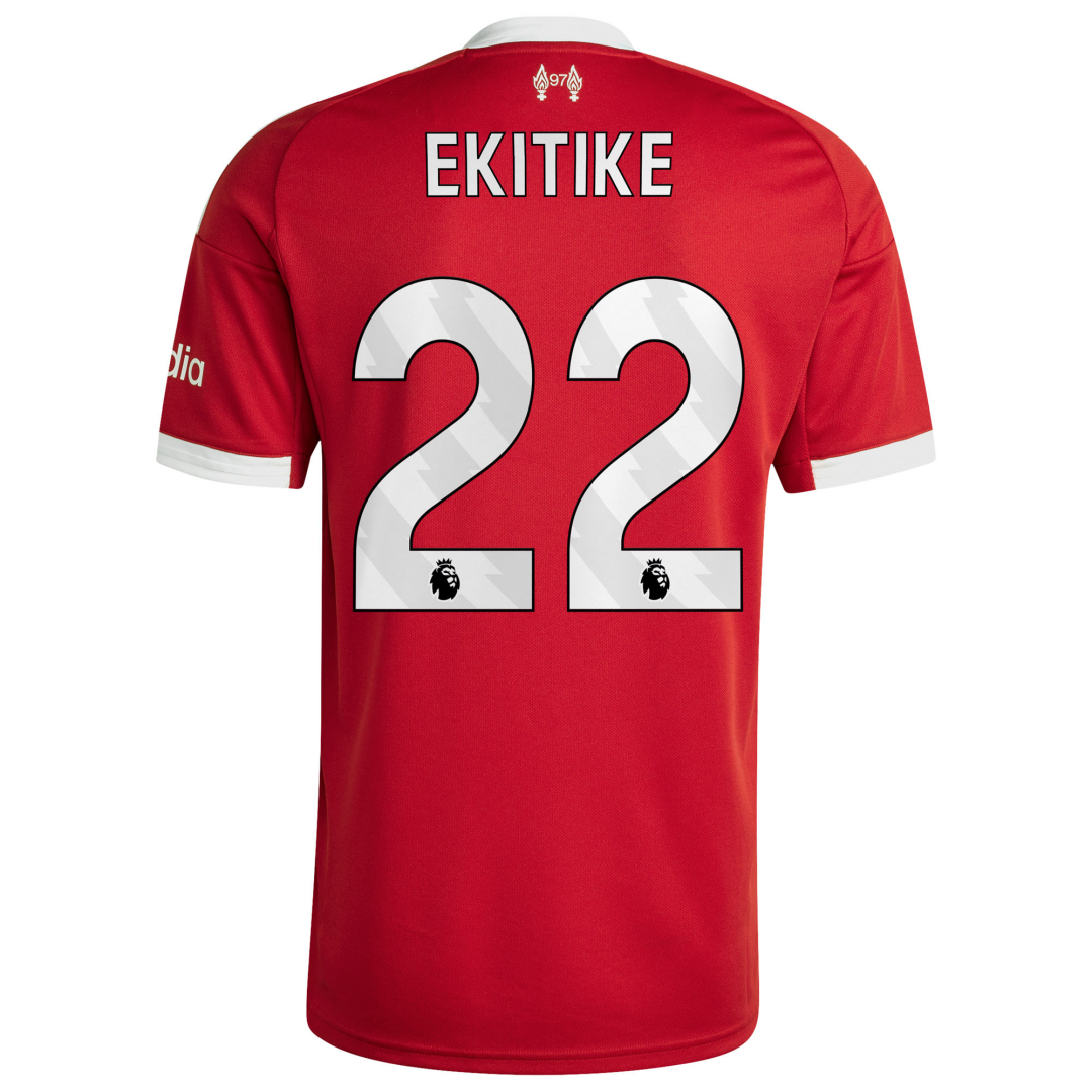 EKITIKE #22 Liverpool Home Jersey 2025/26