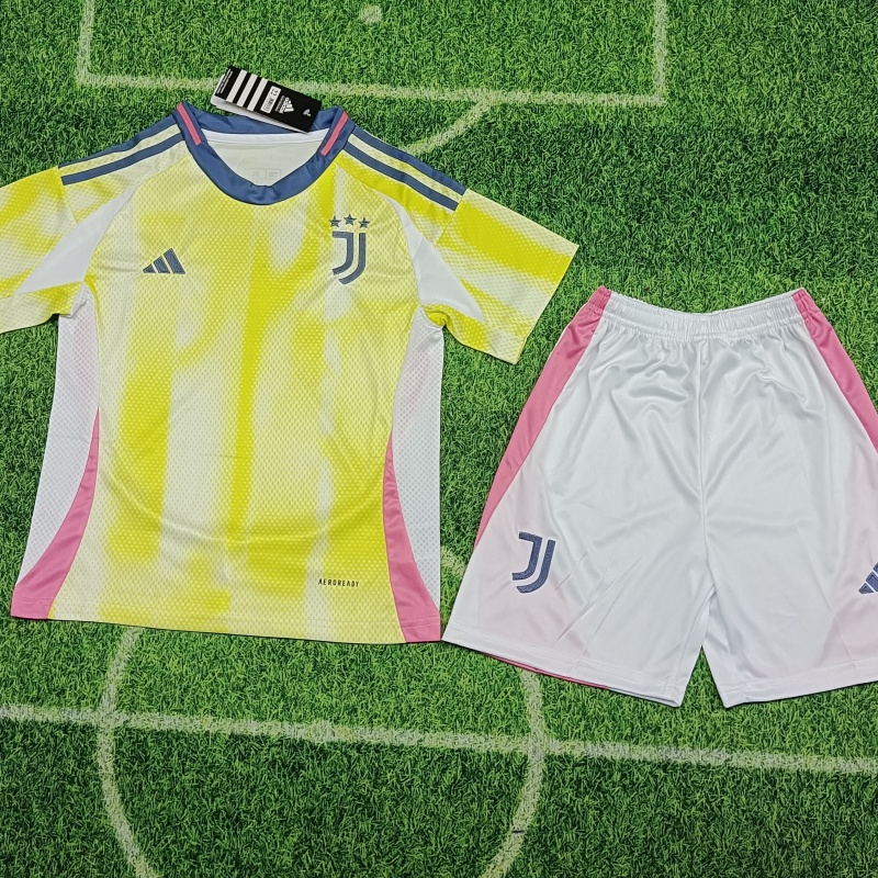 Kid's Juventus Away Jersey+Shorts 2024/25