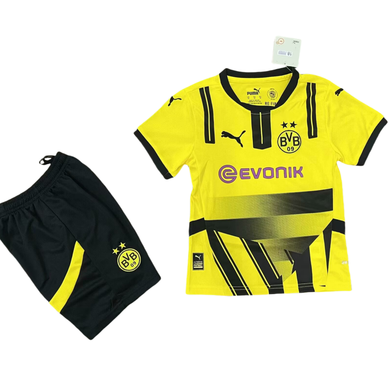 Kid's Borussia Dortmund Cup Home Kit 2024/25
