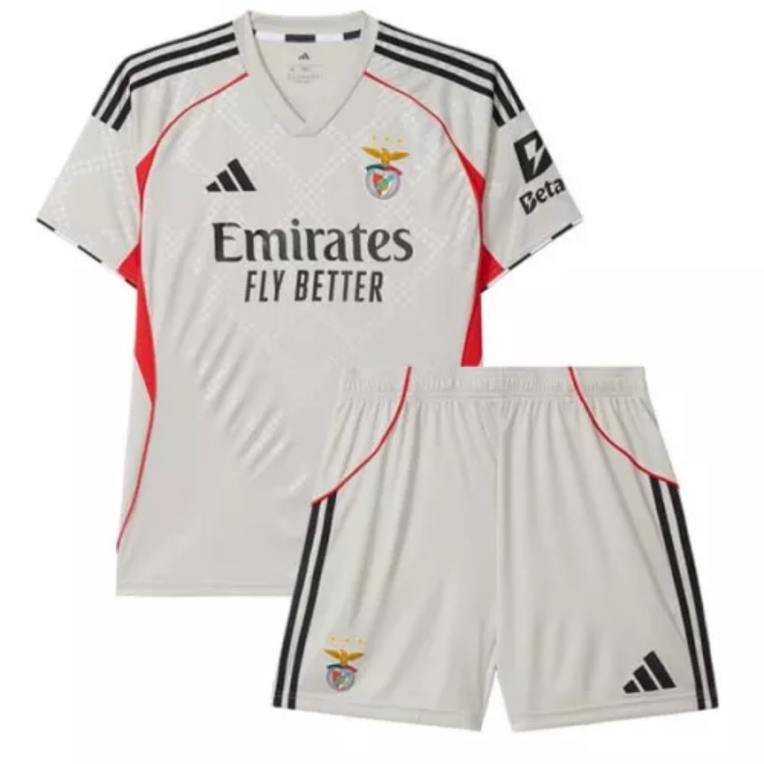 Kid's Benfica Away Kit 2025/26