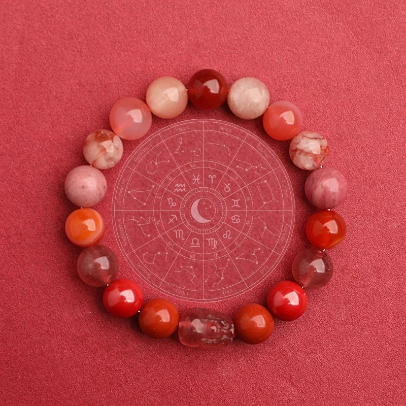 Five Elements Pixiu Crystal Bracelet – Balance & Prosperity | Feng Shui Inspired Handcrafted Jewelry - Vibe Jew