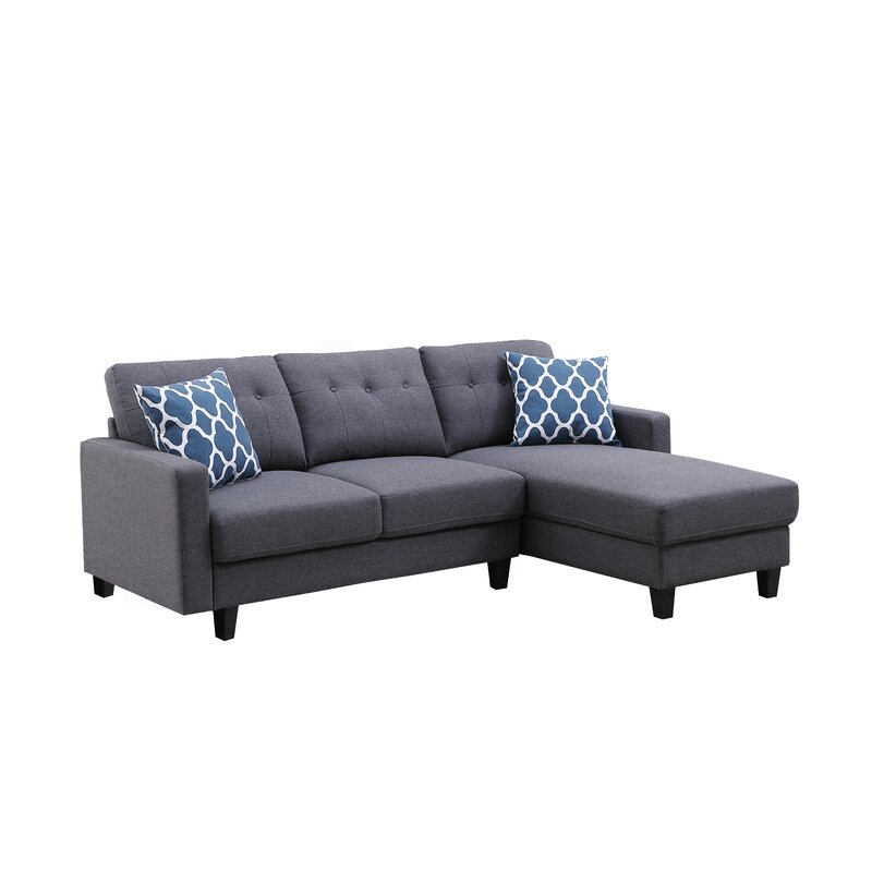 Yadira 84 Wide Reversible Sofa & Chaise