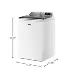 5.2 cu. ft. Smart Capable White Top Load Washing Machine with Extra Power. ENERGY STAR