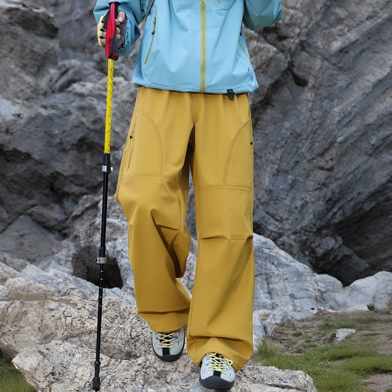 Outdoor Hiking Quick-Dry Fleece-Lined Pants