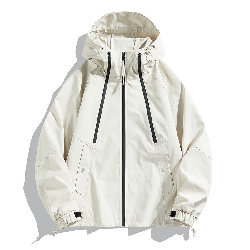 Outdoor Waterproof Large-Pocket Hiking Jacket