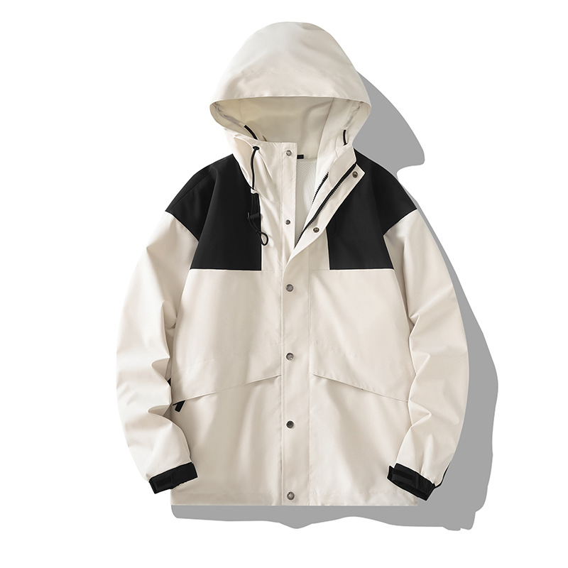 Mountain Series Waterproof Color-Block Outdoor Jacket
