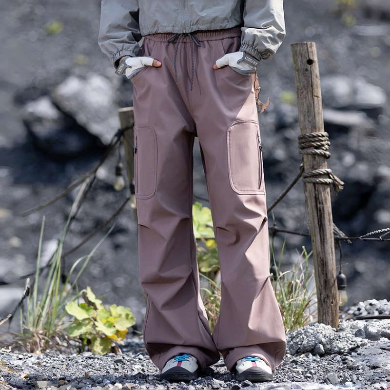 Outdoor Hiking Water-Resistant Fleece-Lined Pants