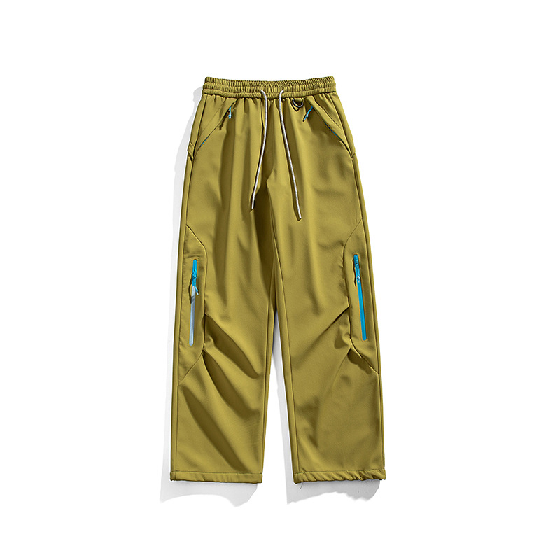 Men’s Fleece-Lined Outdoor Casual Pants